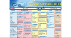Desktop Screenshot of informacije.si